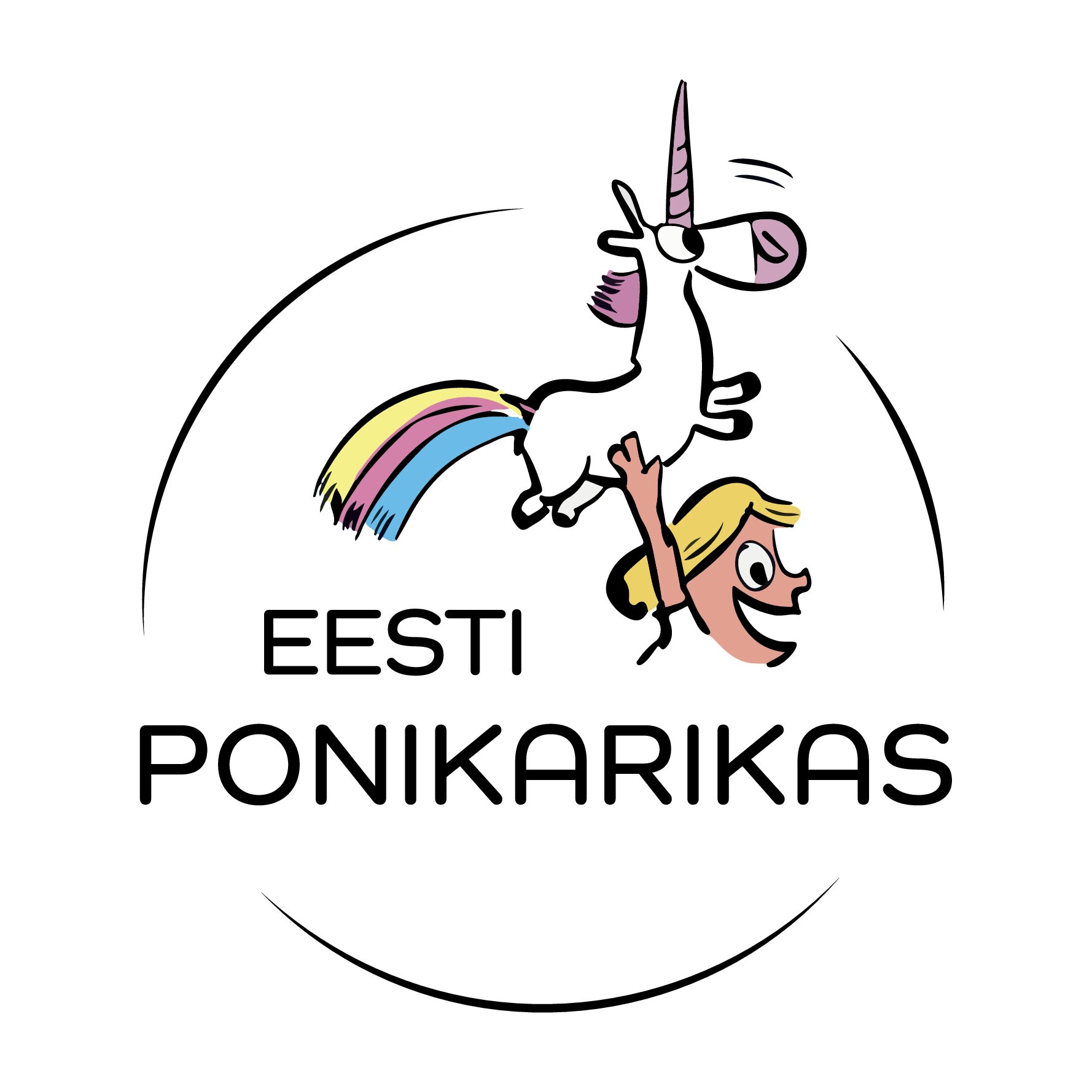 Ponikarikas-logo-valgel
