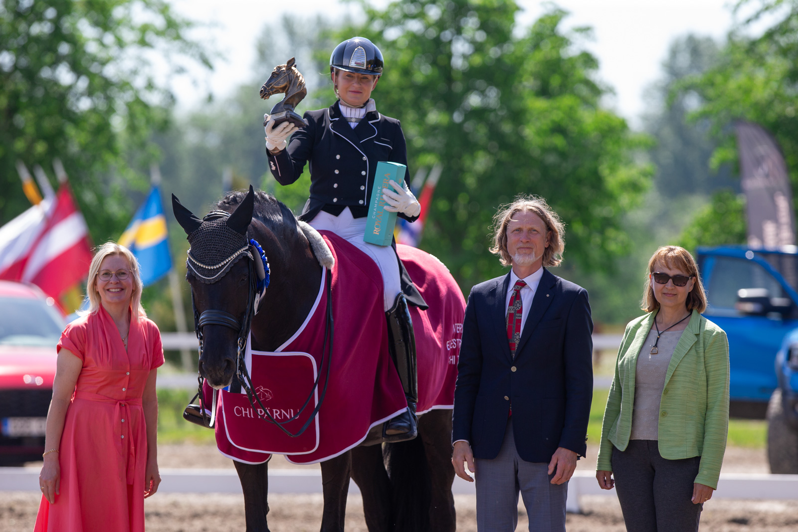 Sandra Sysojeva, representing Poland - became the star of CHI Pärnu